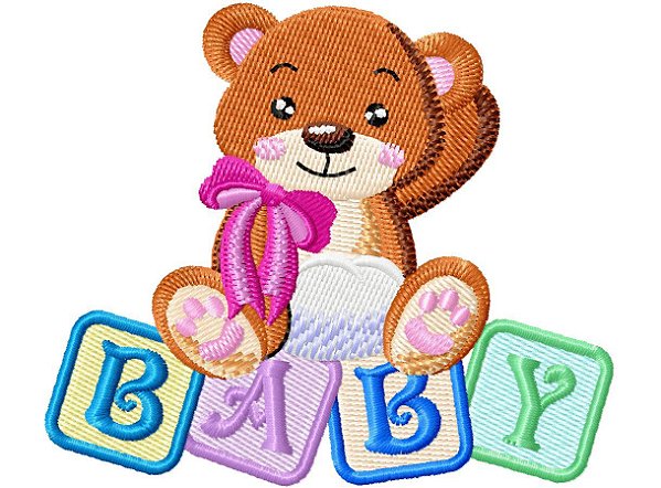 Matriz Bordado Ursinho Baby