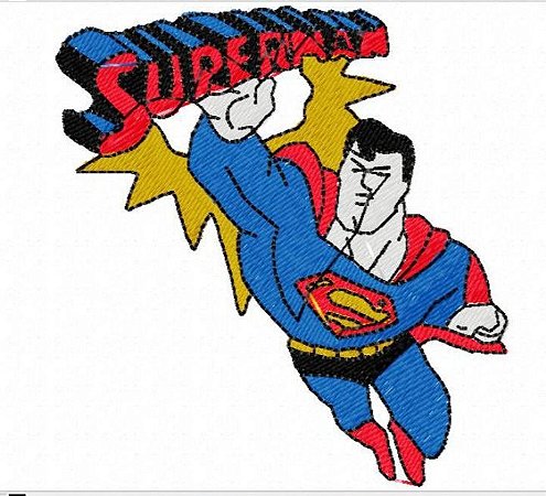Matriz Bordado Batman E Superman