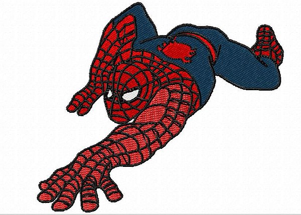 Matriz Bordado Homem Aranha
