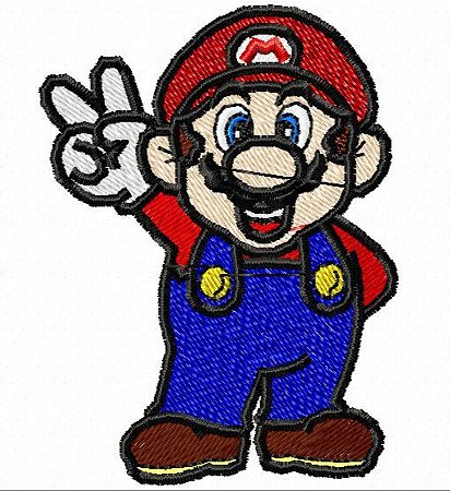 Matriz Bordado Coleção Super Mario Bros