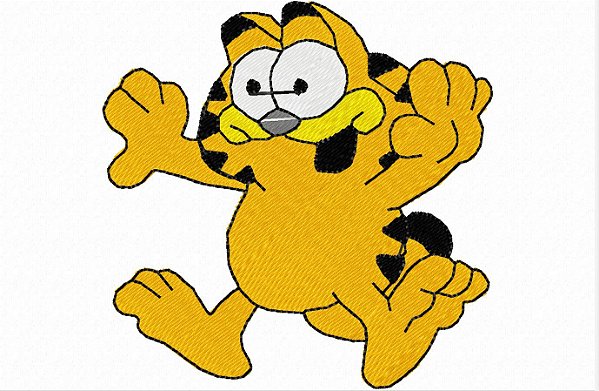 Matriz Bordado Garfield 3