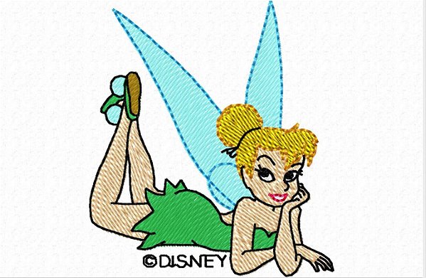 Matriz Bordado Tinkerbell - Sininho