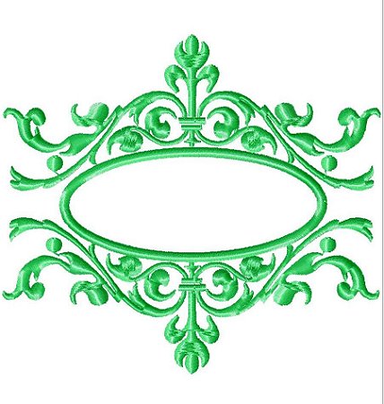 Matriz Bordado Molduras E Brasões