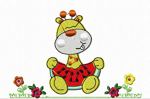 Matriz Bordado Infantil Girafinha Baby