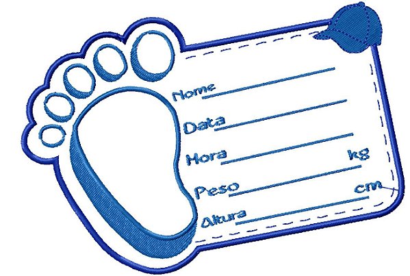 Matriz Bordado Conjunto Tags O Bebê Chegou
