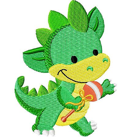 Matriz Bordado Dinossauro Baby 3
