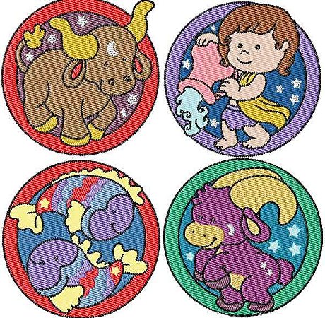 Matriz Bordado Signos Baby