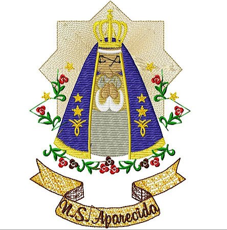 Matriz Bordado Conjunto Santinhas E Santos