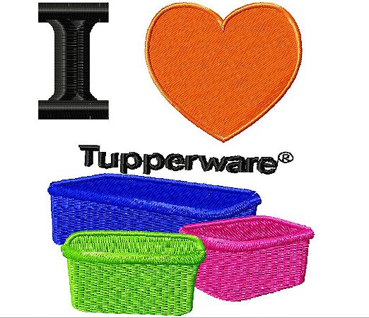 Matriz Bordado Tupperware