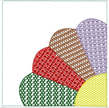 Matriz Bordado Quilt Blocos