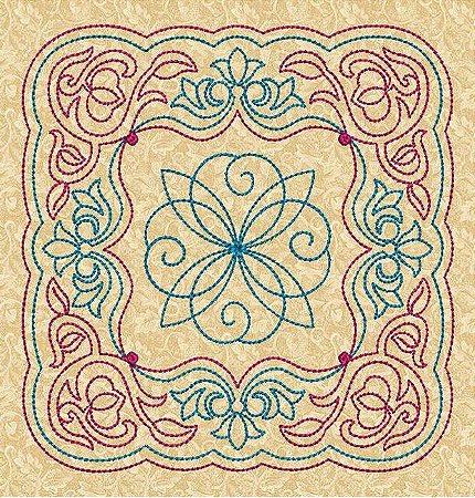 Matriz Bordado Quilt Vintage