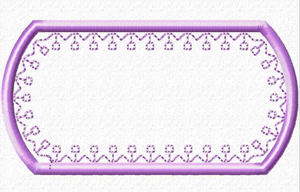 Matriz Bordado Aplique Molduras