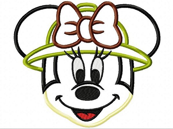 Matriz Bordado Aplique Safári Disney