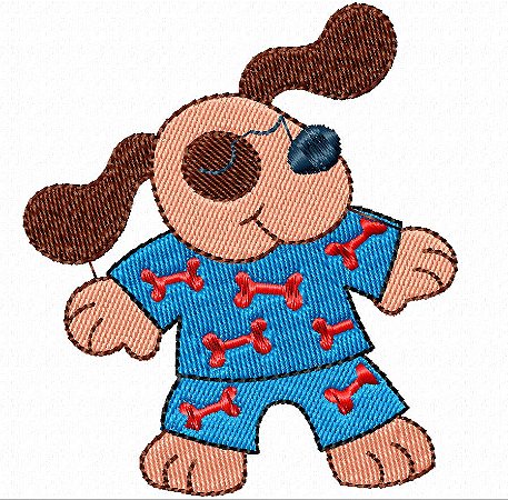 Matriz Bordado Bichinhos De Pijama