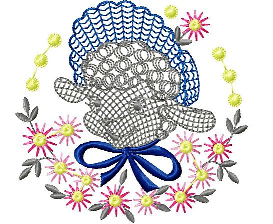 Matriz Bordado Bichinhos De Touca