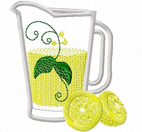 Matriz Bordado Aplique Limonada