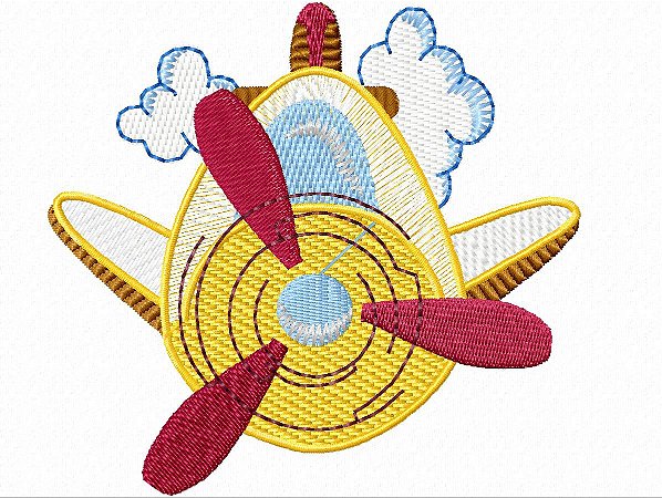 Matriz Bordado Aviões