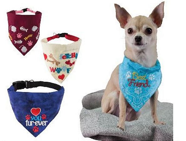 Matriz Bordado Bandanas Para Seu Pet