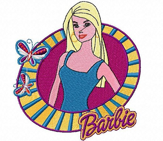 Matriz Bordado Barbie