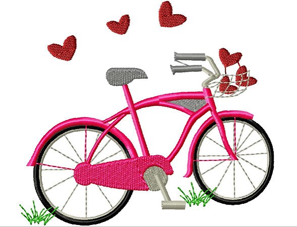 Matriz Bordado Bicicletas Lindas