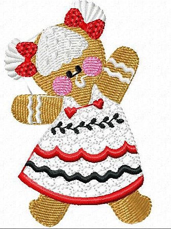 Matriz Bordado Bonequinha