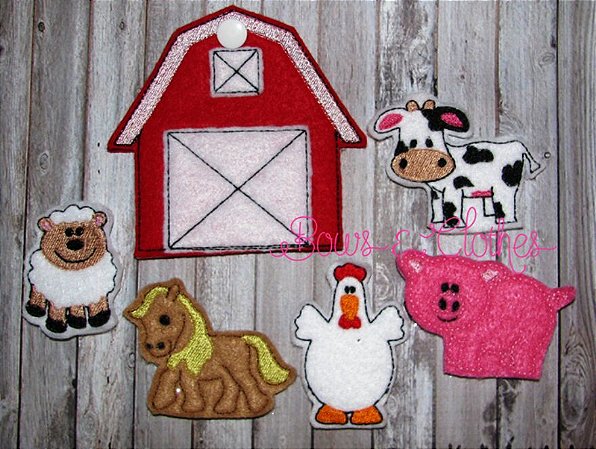 Matriz Bordado Brincando Com A Fazendinha