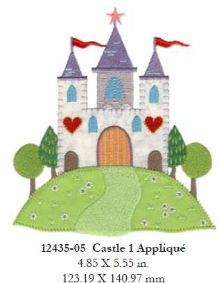 Matriz Bordado Castelo Da Princesa