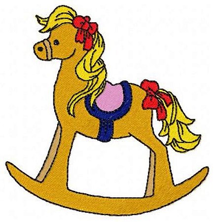 Matriz Bordado Cavalinho De Balanço