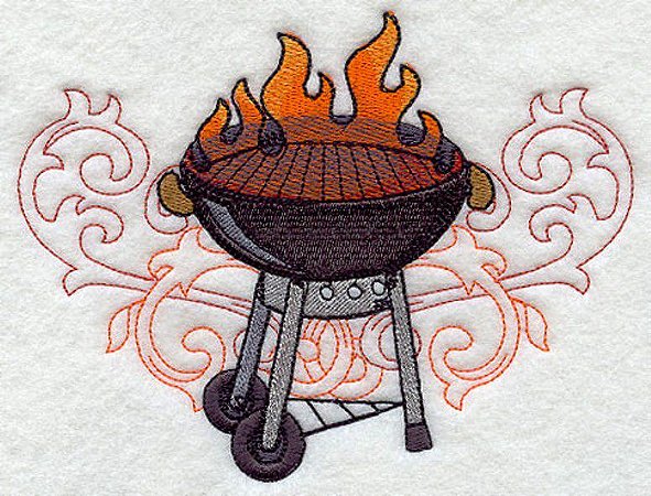 Matriz Bordado Coleção Dia De Churrasco