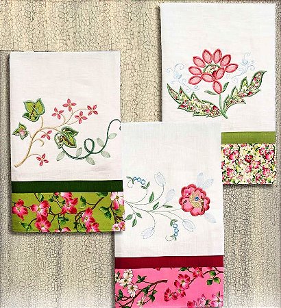 Matriz Bordado Coleção Elegante Vintage