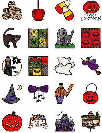 Matriz Bordado Coleção Halloween
