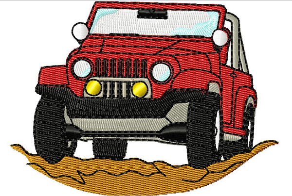 Matriz Bordado Coleção Jeep