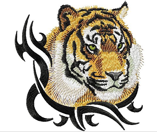 Matriz Bordado Coleção Lindos Tigres