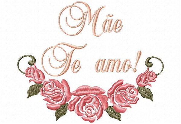 Matriz Bordado Conjunto Dia Das Mães Delicado