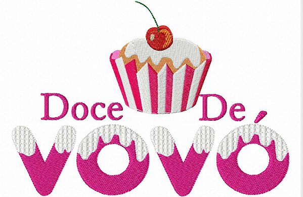 Matriz Bordado Conjunto Doce De