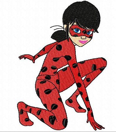 Matriz Bordado Conjunto Ladybug