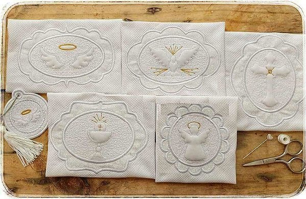 Matriz Bordado Conjunto Trapunto Lindo