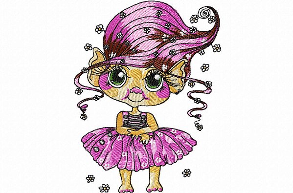 Matriz Bordado Conjunto Trolls 2