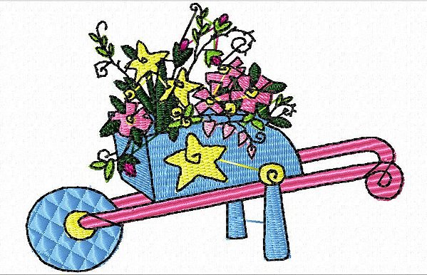 Matriz Bordado Doce Primavera