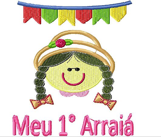 Matriz Bordado Festa Junina