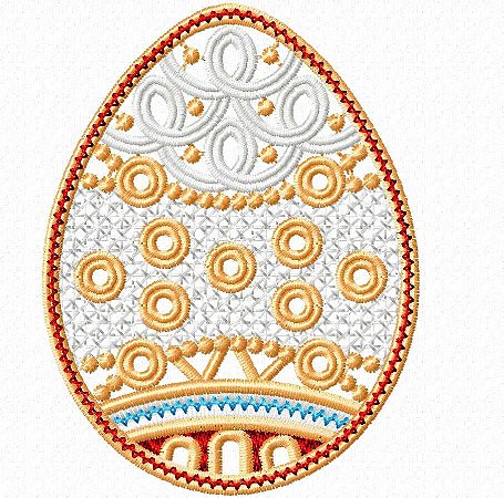 Matriz Bordado Lindos Ovos De Páscoa