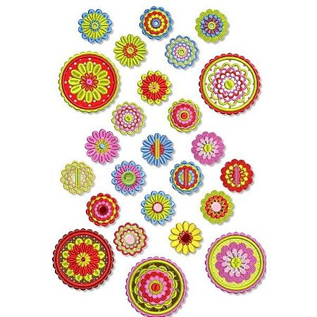 Matriz Bordado Mandalas