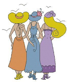 Matriz Bordado Melhores Amigas