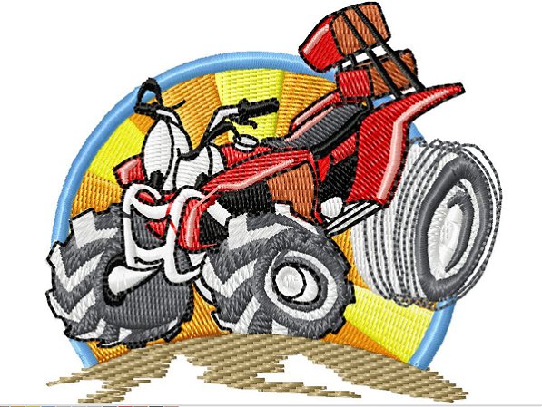 Matriz Bordado Momento Do Rally