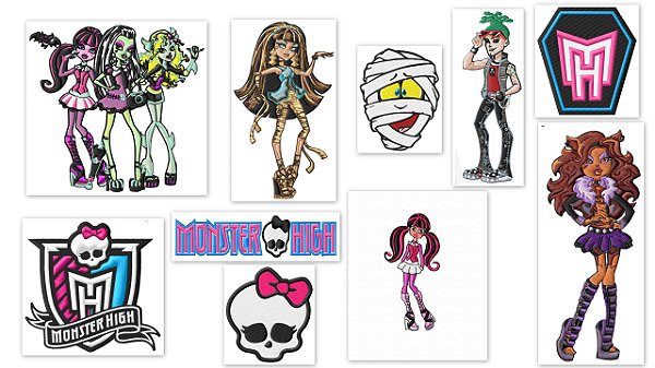 Matriz Bordado Monsterhigh