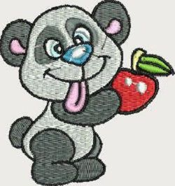 Matriz Bordado Pandinha Fofo