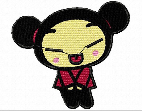 Matriz Bordado Pucca