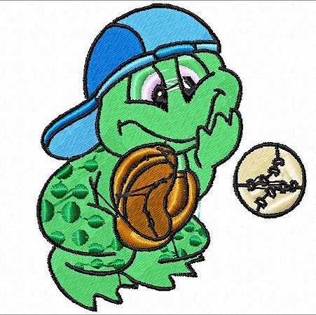 Matriz Bordado Sapinho Esportista