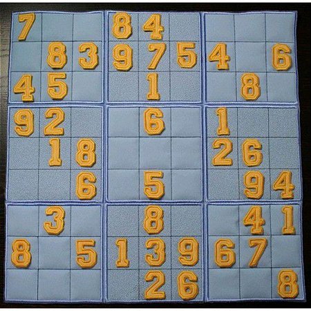 Matriz Bordado Sudoku
