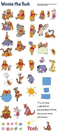 Matriz Bordado Winnie The Pooh